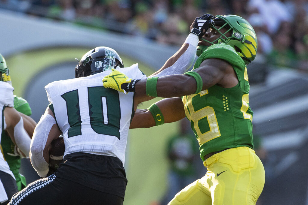 Hawaii Oregon Football
